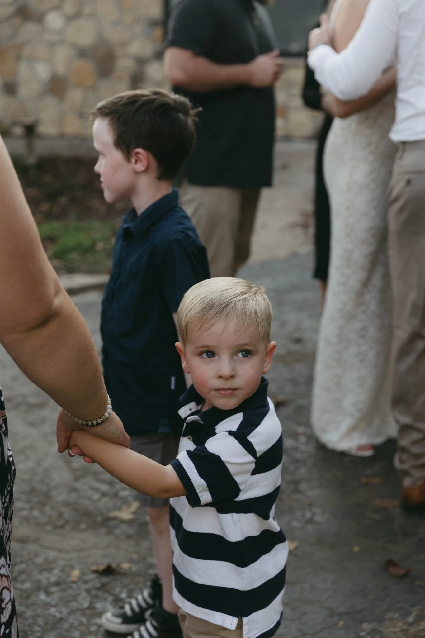 Leonardo Bryton McGennis, smiling blonde boy and eldest son of the McGennis family in Jefferson City, Missouri
