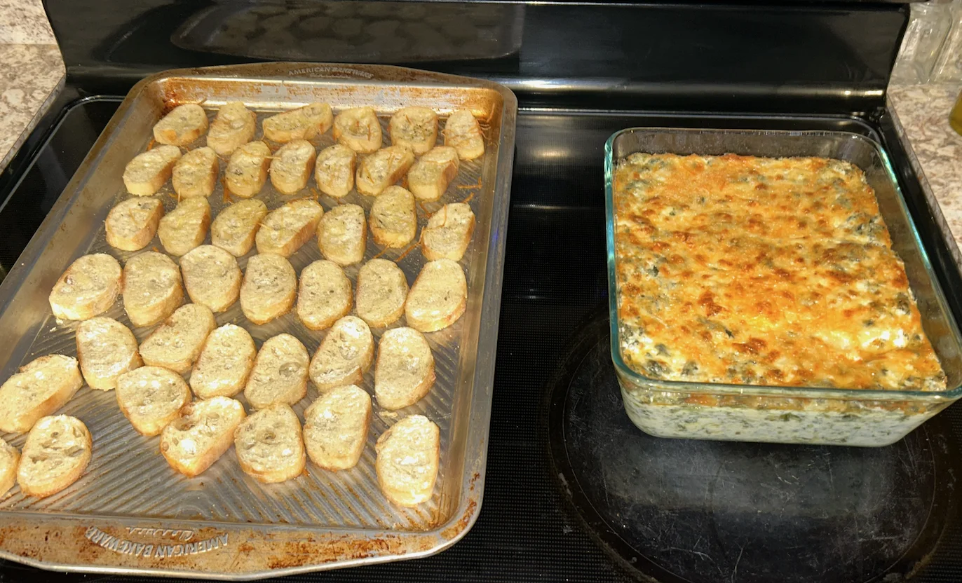 From Scratch Friday Week 2: Cookies, Spinach Artichoke Dip & Blueberry Lemonade